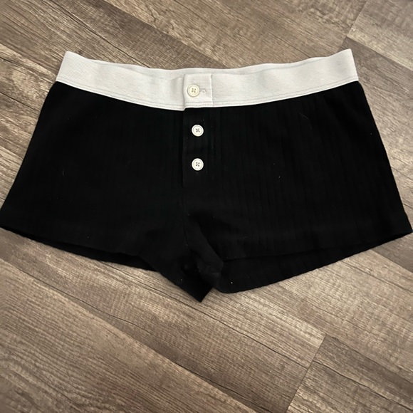 Brandy Melville Other - Brandy Melville Ribbed Shorts